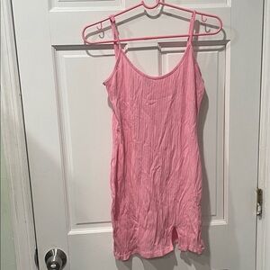 Pink Tank Dress